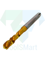 Метчик машинный с винтовой канавкой DIN 371 C35 HSSE TiN M10