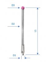 Щуп контактный TSM M2-DWP35.5-1.0 аналог Renishaw A-5003-1218 и Pioneer M2-C35.5-CZ1-S30