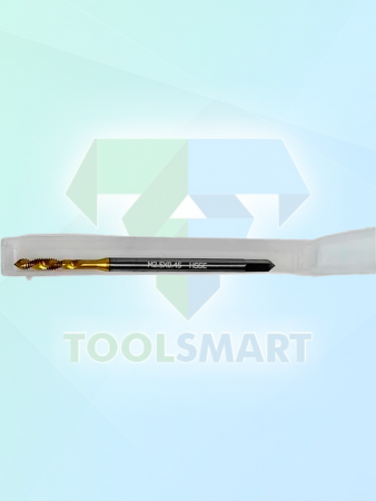 Метчик машинный с винтовой канавкой DIN 371 C35 HSSE TiN M2,5