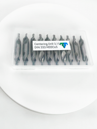 Сверло центровочное DIN 333 A HSS Co5 3.15mm