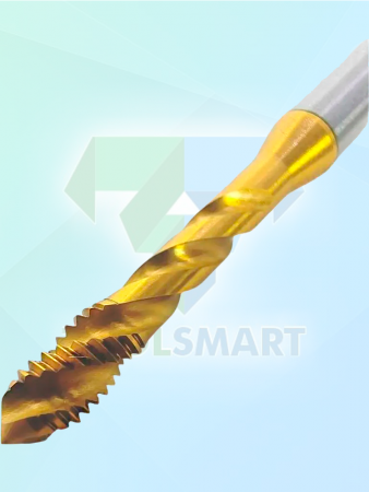 Метчик машинный с винтовой канавкой DIN 371 C35 HSSE TiN M5